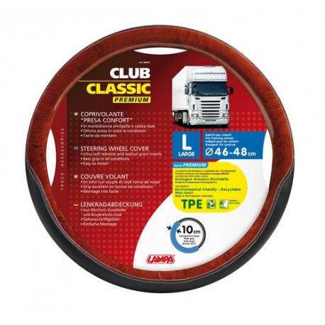 Club Classic coprivolante presa confort in TPE - L - diametro 46/48 cm