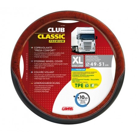 Club Classic coprivolante presa confort in TPE - XL - diametro 49/51 cm