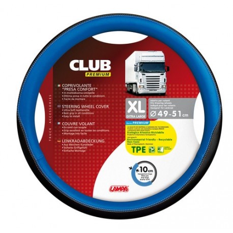 Club coprivolante presa confort in TPE - XL - diametro 49/51 cm - Blu