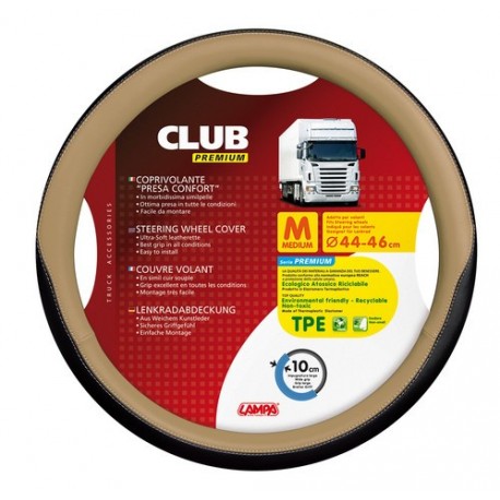 Club coprivolante presa confort in TPE - M - diametro 44/46 cm - Beige
