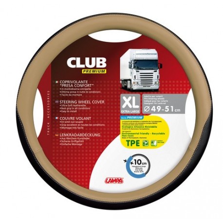 Club coprivolante presa confort in TPE - XL - diametro 49/51 cm - Beige