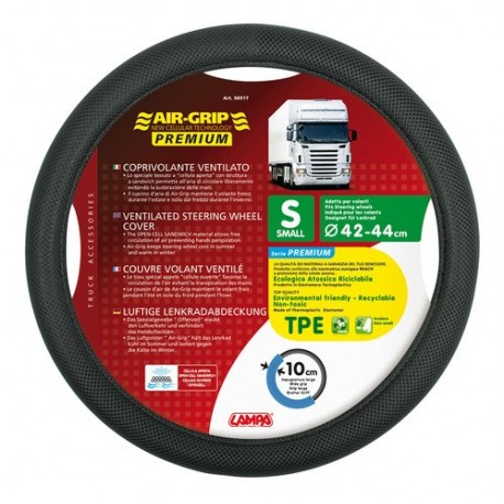 Air-Grip coprivolante ventilato in TPE - S - diametro 42/44 cm