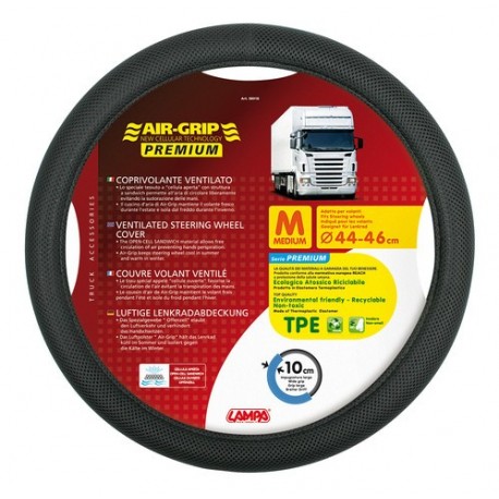 Air-Grip coprivolante ventilato in TPE - M - diametro 44/46 cm