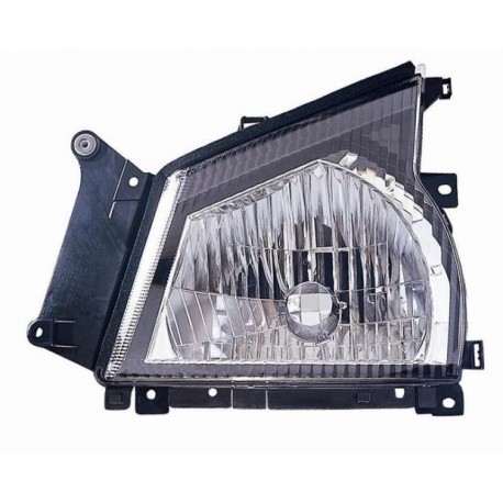 Faro proiettore H4 regolazione manuale sx