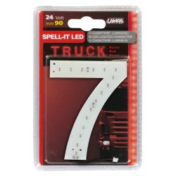 Spell-It Led 90 mm 24V - rosso - 7