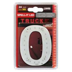 Spell-It Led 90 mm 24V - rosso - 0