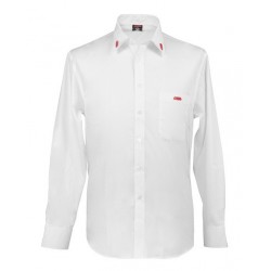 Camicia manica lunga bianco - XXXL