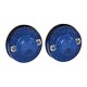 Coppia luci ingombro a 1 Led 24V - blu
