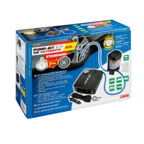 Pump-Jet & Fix Standard kit riparazione pneumatici 12V