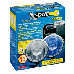 X-Due Faro alogeno di profondita' con luce di posizione - bianco