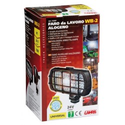 WB-2 faro da lavoro alogeno rettangolare 12/24V