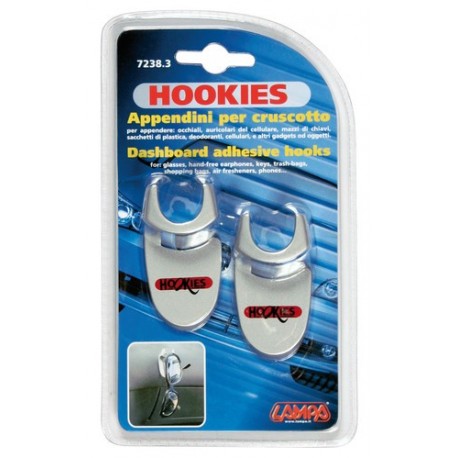 Hookies appendini per cruscotto