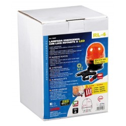 RL-4 lampada emergenza con luce rotante a Led 12/24V