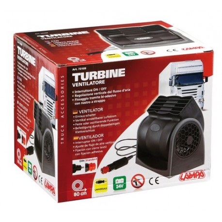 Turbine ventilatore a doppia velocita' - 24V