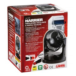 Harrier ventilatore oscillante a doppia velocita' - diametro 6 - 24V