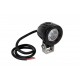 WL-8 faro ausiliario a 1 Led Cree - 10/30V - bianco