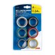 Set 6 nastri adesivi isolanti in pvc standard