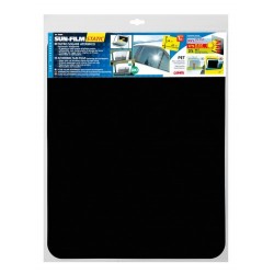 Sun-Film filtro solare atermico oscurante e trasparente - Statico - 43x34 cm