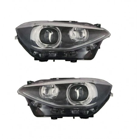 Kit proiettore H7-py21 con lenticolare a led con motorino dx + sx