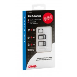 Set 3 adattatori Sim universali