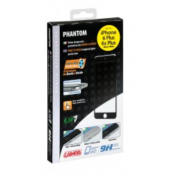 Phantom vetro temperato protettivo da bordo a bordo - Apple iPhone 6 Plus / 6s Plus - Glossy White