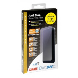 Anti Blue vetro temperato con filtro protezione vista - Apple iPhone 5 / 5c / 5s / SE