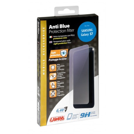 Anti Blue vetro temperato con filtro protezione vista - Samsung Galaxy S7