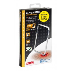 Alpha Guard cover ultra protettiva anti-shock flessibile - Apple iPhone 6 Plus / 6s Plus - Trasparente/bianco