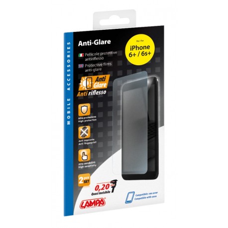 Anti Glare pellicola protettiva antiriflesso - Apple iPhone 6 Plus / 6s Plus