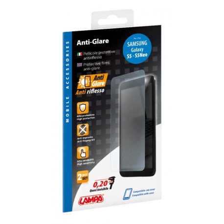Anti Glare pellicola protettiva antiriflesso - Samsung Galaxy S5 / S5 Neo