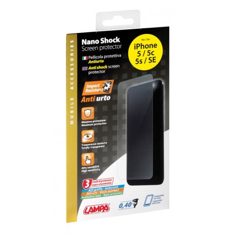 Nano Shock pellicola protettiva antiurto - Apple iPhone 5 / 5c / 5s / SE