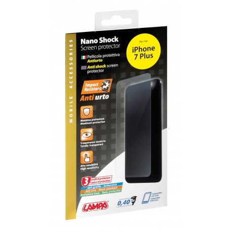 Nano Shock pellicola protettiva antiurto - Apple iPhone 7 Plus