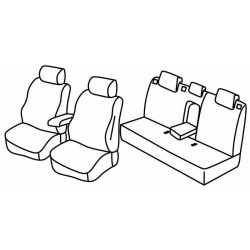 Set coprisedili Superior su misura per auto beige