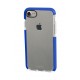 Alpha Guard cover ultra protettiva anti-shock flessibile - Apple iPhone 7 - Trasparente/Blu