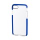 Alpha Guard cover ultra protettiva anti-shock flessibile - Apple iPhone 7 - Trasparente/Blu
