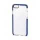 Alpha Guard cover ultra protettiva anti-shock flessibile - Apple iPhone 6 / 6s - Trasparente/Blu