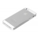 Clear Cover cover trasparente rigida con cornice in gomma - Apple iPhone 5 / 5s / SE