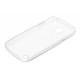 Clear Cover cover trasparente rigida con cornice in gomma - Samsung Galaxy S4 Mini