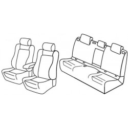 Set coprisedili Superior su misura per auto beige