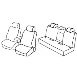 Set coprisedili Superior su misura per auto beige