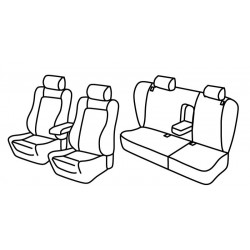 Set coprisedili Superior su misura per auto beige