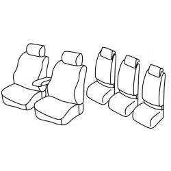 Set coprisedili Superior su misura per auto beige