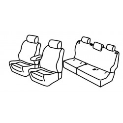 Set coprisedili Superior beige