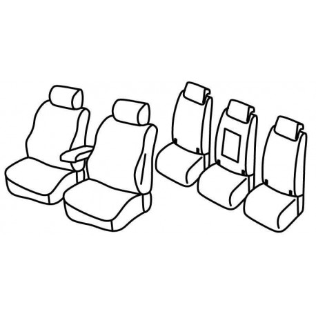 Set coprisedili Superior beige