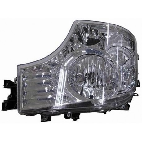 Faro proiettore H7 + H1 con luce diurna guida - sx