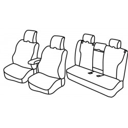 Set coprisedili Superior beige