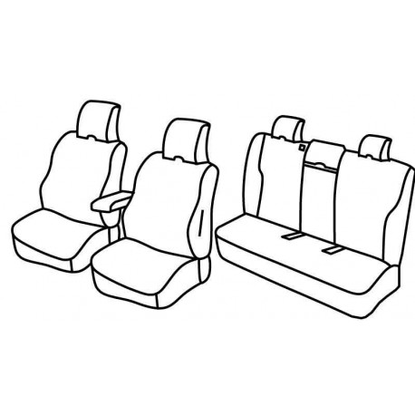 Set coprisedili Superior beige