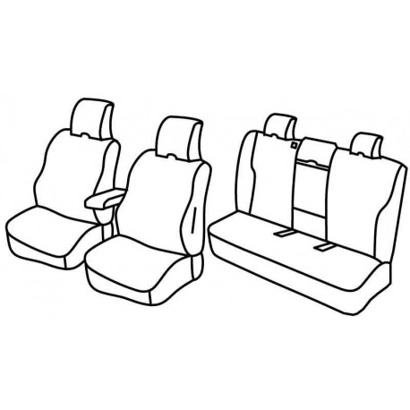 Set coprisedili Superior beige