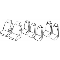 Set coprisedili Superior beige