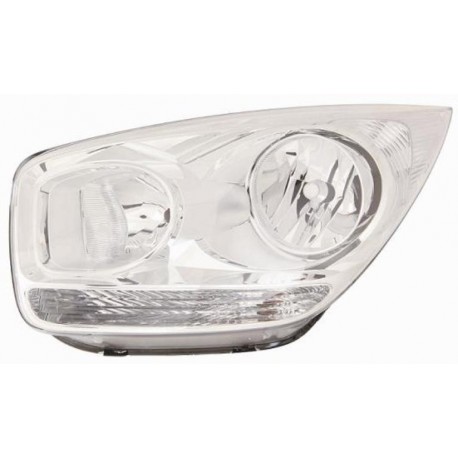 Faro proiettore H7 + H1 con motorino guida - sx